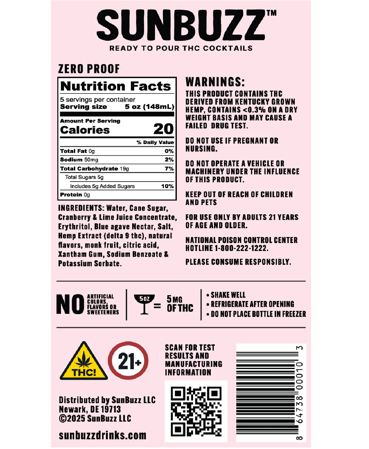 Cosmopolitan (750ml)